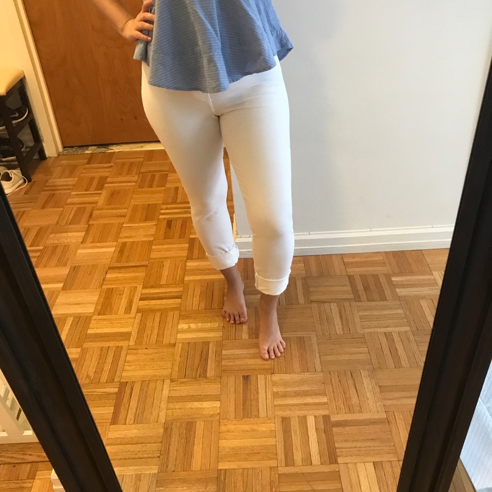 🆕NWT!🆕 white jeggings!